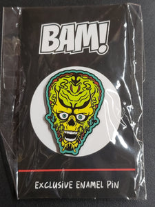 Ack! "MARS ATTACKS!" ALIEN Limited Enamel Pin. Bam! Box GEEK/ SCI FI Exclusive