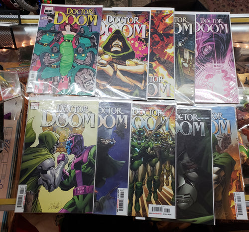 Doctor Doom  #1-10, 2019 Complete Series Run, VG/VG Marvel Comics, Variant #1