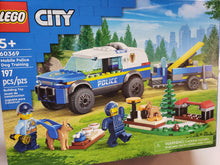 Load image into Gallery viewer, LEGO City Mobile Police Dog Training 60369 Building Toy Set, 197 Pieces