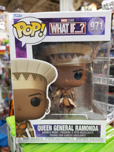 Load image into Gallery viewer, QUEEN GENERAL RAMONDA &quot;MARVEL: WHAT IF...?&quot; Funko POP! #971 (Heroes, Comics)