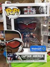 Load image into Gallery viewer, CAPTAIN AMERICA &quot;The Falcon and The Winter Soldier&quot; Funko POP! MARVEL #817 Walmart Exclusive