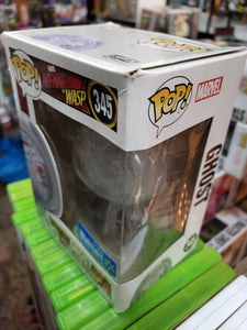 GHOST "ANT-MAN AND THE WASP" Funko POP! MARVEL #345, Walmart Exclusive. Imperfect Box