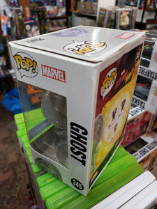 GHOST "ANT-MAN AND THE WASP" Funko POP! MARVEL #345, Walmart Exclusive. Imperfect Box