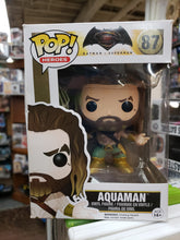 Load image into Gallery viewer, AQUAMAN &quot;BATMAN VS SUPERMAN&quot; Funko POP! HEROES #87 (DC Comics, Movies)