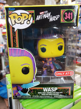 Load image into Gallery viewer, WASP &quot;ANT-MAN AND THE WASP&quot; Funko POP! MARVEL #341, Blacklight Target Exclusive