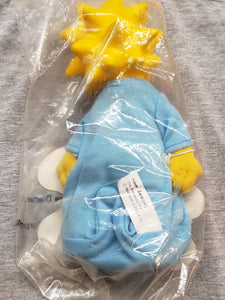 Vintage 1990 "The Simpsons" Burger King Maggie Simpson Doll Plush Figure SEALED