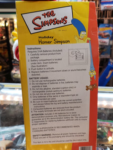 The Simpsons "Caroling Animated Homer" Sings & Moves by Gemmy '03, Need Batteries