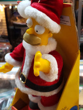 Load image into Gallery viewer, The Simpsons &quot;Caroling Animated Homer&quot; Sings &amp; Moves by Gemmy &#39;03, Need Batteries