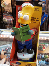 Load image into Gallery viewer, The Simpsons &quot;Caroling Animated Bart&quot; Sings &amp; Moves Head by Gemmy &#39;03, Need Batt