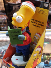 Load image into Gallery viewer, The Simpsons &quot;Caroling Animated Bart&quot; Sings &amp; Moves Head by Gemmy &#39;03, Need Batt