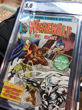 Load image into Gallery viewer, WEREWOLF BY NIGHT #37 3rd Marc Spector MOON KNIGHT, 1976 Wrightson CGC 5.0