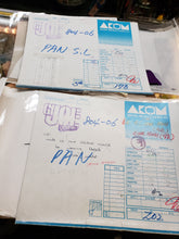 Load image into Gallery viewer, Lot of 100 &quot;GI Joe Extreme&quot; Production Pcs, Animation Cels, Pencil Sketch, Notes