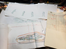 Load image into Gallery viewer, Lot of 100 &quot;GI Joe Extreme&quot; Production Pcs, Animation Cels, Pencil Sketch, Notes