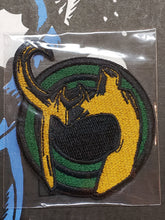 Load image into Gallery viewer, MARVEL UNLIMITED &quot;LOKI&quot; Broken Horn/Helmet Patch Exclusive