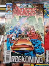 Load image into Gallery viewer, MARVEL Comics Crossover BLOODTIES set 1-5 Avengers 368, 369, West Coast 101, X-Men 26, 207 VG/VF