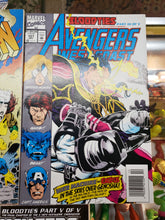 Load image into Gallery viewer, MARVEL Comics Crossover BLOODTIES set 1-5 Avengers 368, 369, West Coast 101, X-Men 26, 207 VG/VF