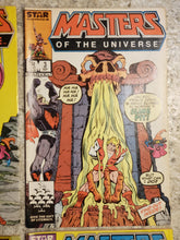 Load image into Gallery viewer, Masters of the Universe #1, 2,3,5,6,7 Marvel /STAR Comics 1986 Lot Of 6 VG MOTU