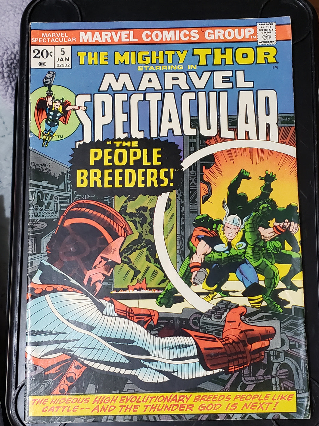 Marvel Spectacular #5 Mighty Thor ~ VG/F 1974 Marvel Comics, High Evolutionary