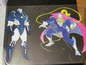 Marvel Action Hour Fantastic 4 & Iron Man Sketchbook Preview with Cels, 1994