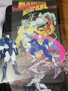 Marvel Action Hour Fantastic 4 & Iron Man Sketchbook Preview with Cels, 1994