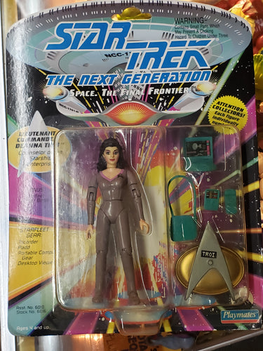 Star Trek: The Next Generation: Lieutenant Deanna Troi Playmates Action Figure, 1992