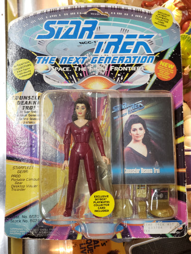 Star Trek: The Next Generation: Counselor Deanna Troi Playmates Action Figure, 1993