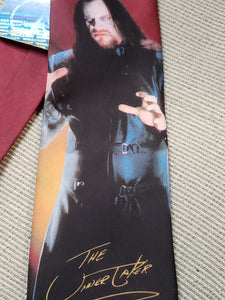 The Undertaker - WWF Ralph Marlin, Mens Tie. Made In USA, Titan Sports 1998