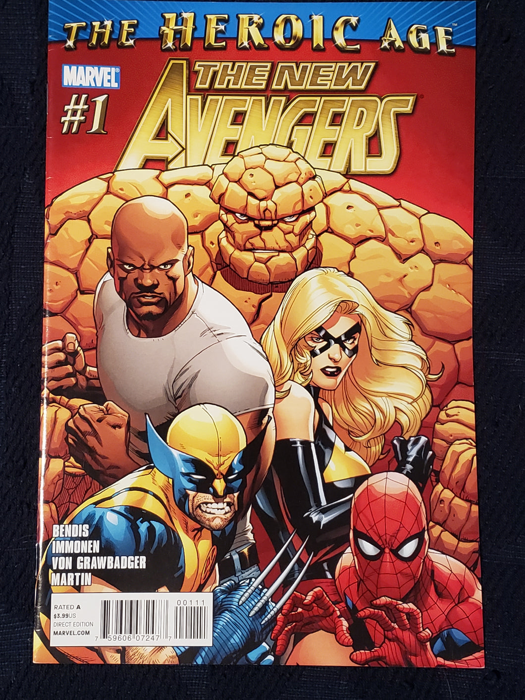 The New Avengers: The Heroic Age Issue #1 Immonen, Bendis. Marvel Comics VG/F