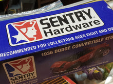 Load image into Gallery viewer, Spec Cast 1936 Dodge Convertible Sedan, Diecast Bank, Sentry Hardware 1/25. 1996