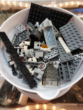 Load image into Gallery viewer, Lot E: Lego (some STAR WARS) Mixed Building Bricks / Blocks Lot Of Parts, Pieces, Bricks of LEGO 3/4+ lb (427 gm)