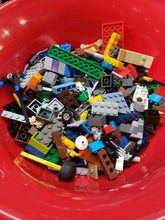 Load image into Gallery viewer, Lot H: Lego Mixed Building Bricks / Blocks Lot Of Parts, Pieces, Bricks of LEGO kits 2 1/2 lb (1136 gm)