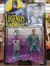 Load image into Gallery viewer, 1995 Kenner Legends Of Batman THE RIDDLER 5&quot; w/ Launcher Action Figure Sealed