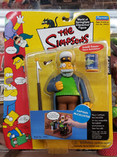 Load image into Gallery viewer, The Simpsons &quot;Captain McAllister&quot; WORLD OF SPRINGFIELD - Series 5 Interactive Figure (Playmates)