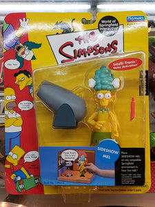 The Simpsons "Sideshow Mel" WORLD OF SPRINGFIELD - Series 5 Interactive Figure (Playmates) 