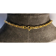 Load image into Gallery viewer, Howlite &amp; Gold Tone Chain 28" Necklace, with 2" drop Bottle Pendant...