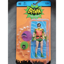 Load image into Gallery viewer, Retro ROBIN WITH OXYGEN MASK "1966 BATMAN Classic TV Series" McFarlane Figure