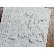 Load image into Gallery viewer, Lady Ahpo-Hel Novapiedra Plaster Ceramic Tile, Mexico,5.5" x 5.5", No. 15080