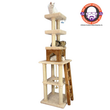 Load image into Gallery viewer, Armarkat Multi-Level Real Wood Cat Tower X8303 Cat Tree In Beige