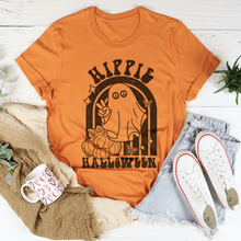 Load image into Gallery viewer, Womens &quot;Hippie Halloween&quot; Ghost T-Shirt