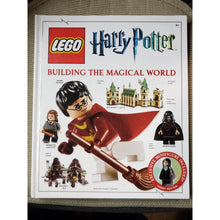 Load image into Gallery viewer, LEGO Harry Potter "Building the Magical World" Book with Exclusive Minifigure