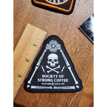 Load image into Gallery viewer, Death Wish Coffee Company Society of Strong Coffee All Seeing Eye Patch Badge