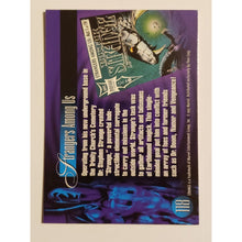 Load image into Gallery viewer, 1995 STRANGE FLEER FLAIR MARVEL ANNUAL CARD #118 "STRANGERS AMONG US" VG