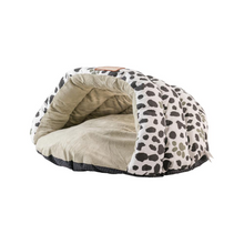 Load image into Gallery viewer, Armarkat Cat Bed Model C19HZY/HL              Sage Green Paw Print Pattern