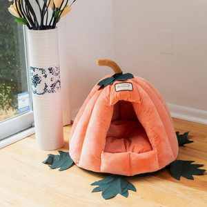 Armarkat Cat Bed Model C85CCS Pumpkin Shape