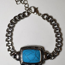 Load image into Gallery viewer, Turquoise Dyed Howlite (20 ctw) in Hand Faceted