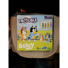 Load image into Gallery viewer, Trouble: Bluey Edition Board Game for Kids, 2-4 Players, Race Bluey, Bingo More