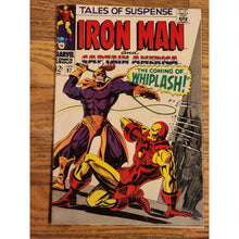 Load image into Gallery viewer, Tales of Suspense #97 Iron Man and Captain America (1968) 🔑 1st App Whiplash