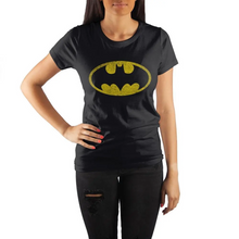 Load image into Gallery viewer, DC Comics Gotham Batman Bat Signal Women&#39;s Tee Shirt T-Shirt