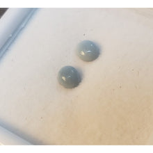 Load image into Gallery viewer, Blue Opal Oval .6 cts Loose AAA 5mm x 4mm Gemstone Pair (2 Pcs)