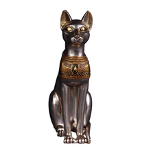 Load image into Gallery viewer, Egyptian Cat Goddess Statue